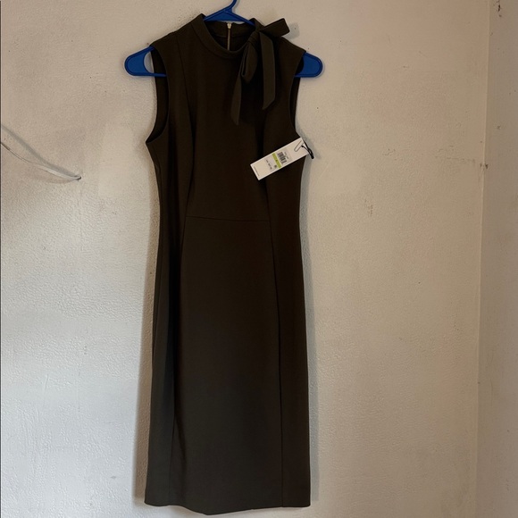 Calvin Klein green olive or dark green dress size 4 - Picture 8 of 16
